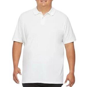 St. John's Bay Men's 100% Cotton Super Pique Polo Shirt Business Preppy Sz 3X